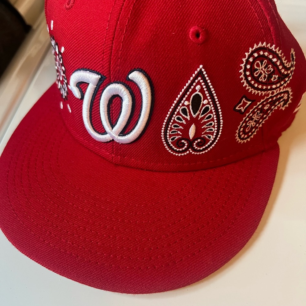 Washington National Paisley Baseball Hat